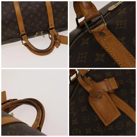 LOUIS VUITTON Monogram Keepall 60 Boston Bag M41422 LV Auth ar13733 - Picture 16 of 16